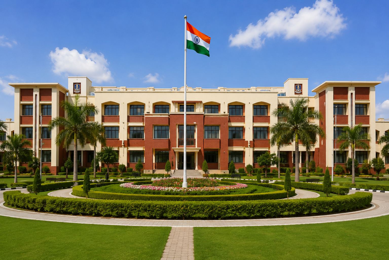 Academic campus of Sainik School Rewari